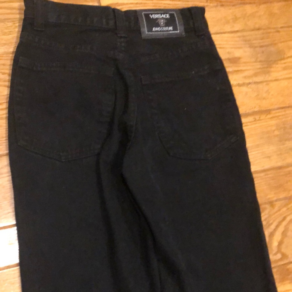 Versace Black Jeans
